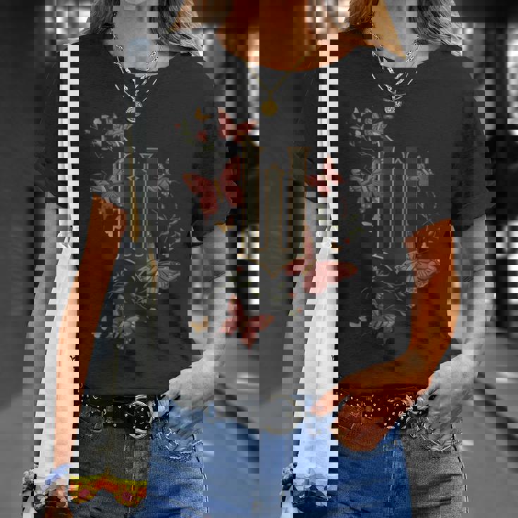 ウィキッドムービーロゴ W バタフライ Tシャツ 彼女への贈り物