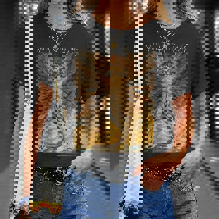 ウィリアム・ブレイク ドラゴンi アーティスト向け Tシャツ 彼女への贈り物