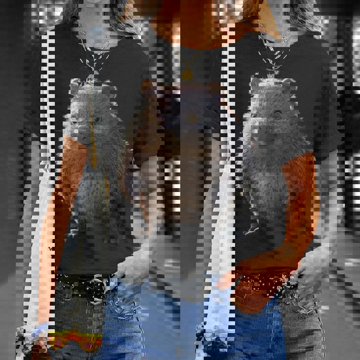 ウォンバット オーストラリア 有袋類 スイートウォンバット Tシャツ 彼女への贈り物