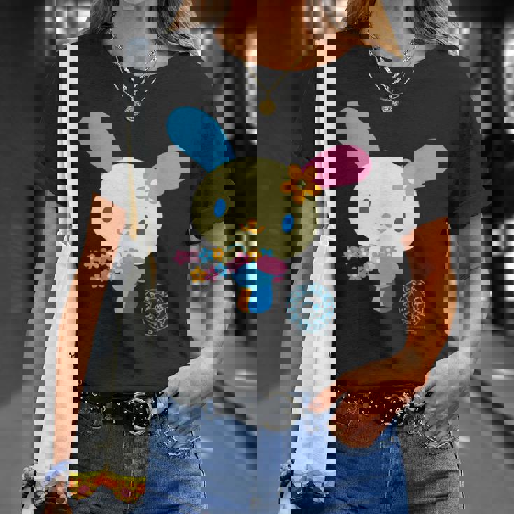 ウサハナ つながる Tシャツ 彼女への贈り物