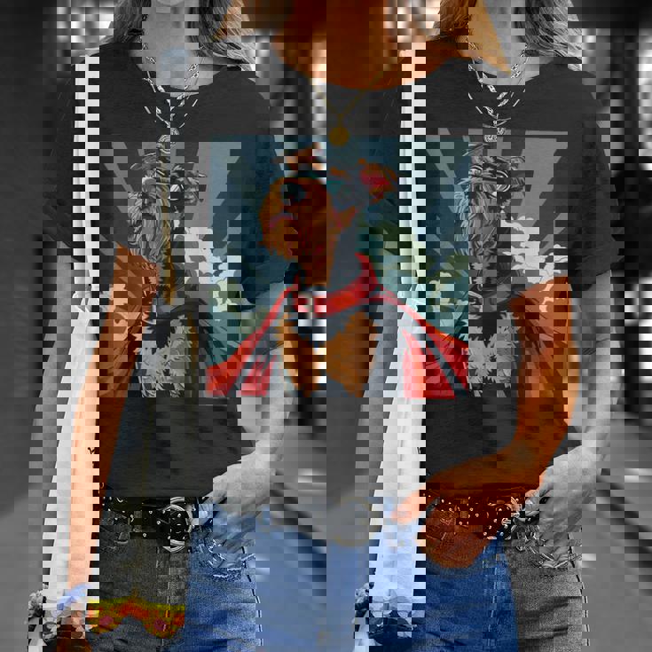 エアデール・テリア・ドッグ エアデール・テリア Tシャツ 彼女への贈り物