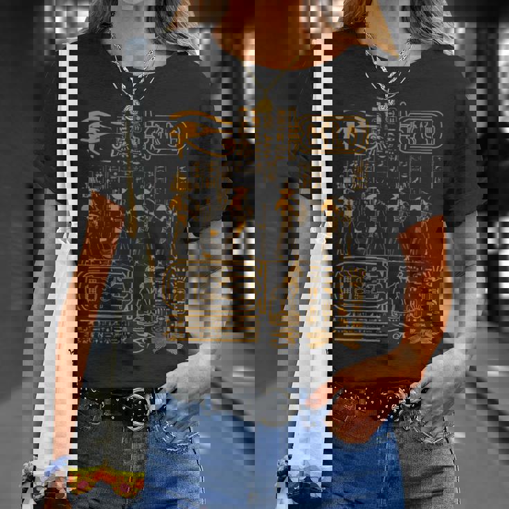 エジプト象形文字 エジプト アートデザイン Tシャツ 彼女への贈り物