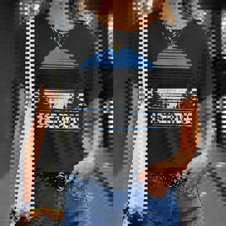 エストニア Tシャツ 彼女への贈り物