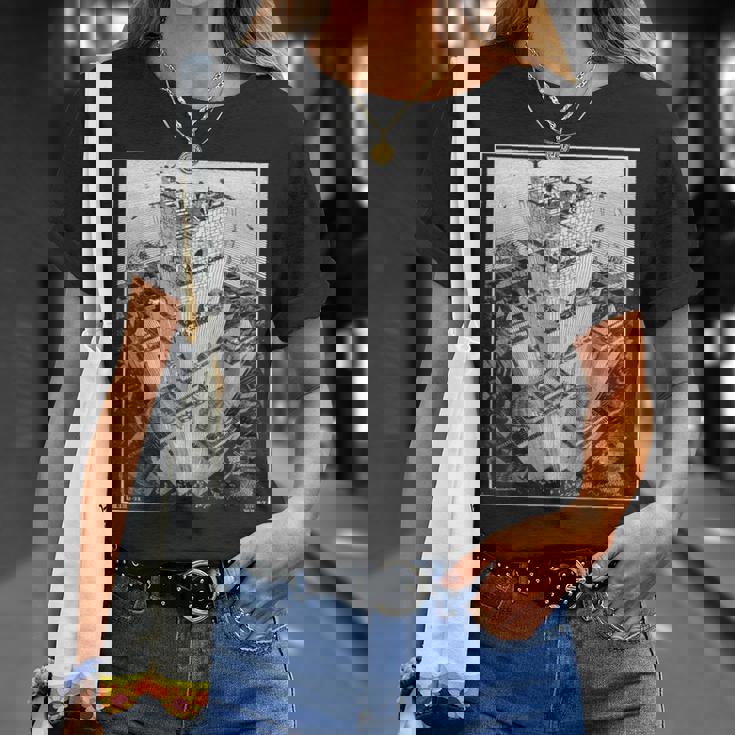 エッシャーのバベルの塔 Tシャツ 彼女への贈り物