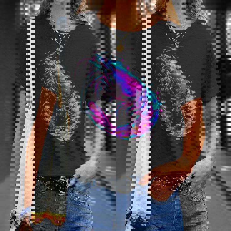 エビ 海 海 海 エビ 海 動物 海洋 哺乳類 モチーフ Tシャツ 彼女への贈り物