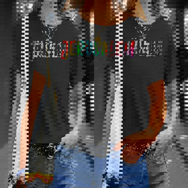 エルサレム イスラエル エルサレム Tシャツ 彼女への贈り物