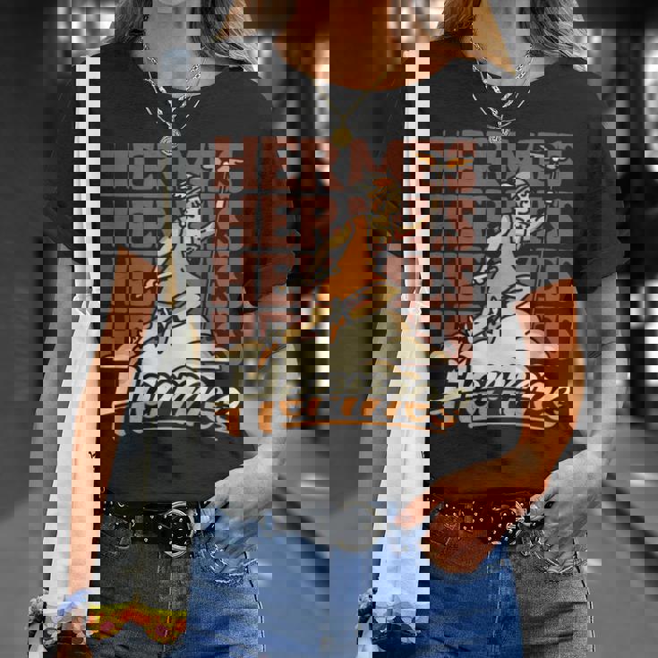 エルメス 素早いギリシャの商業とメッセージの神 Tシャツ 彼女への贈り物