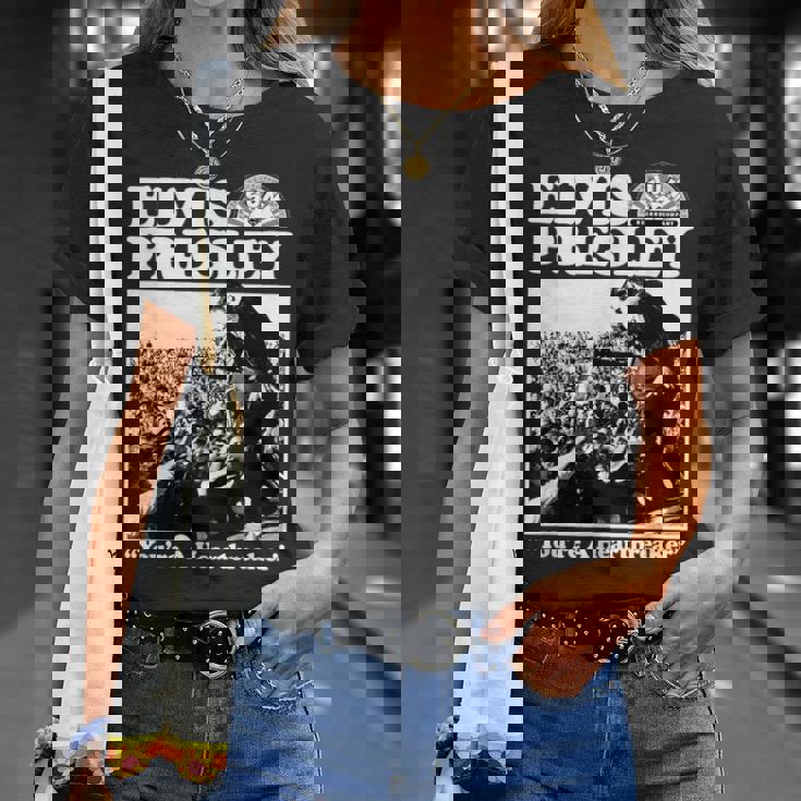 エルヴィス・ア・ハートブレイカー キング・オブ・ロックンロール 音楽 Tシャツ 彼女への贈り物