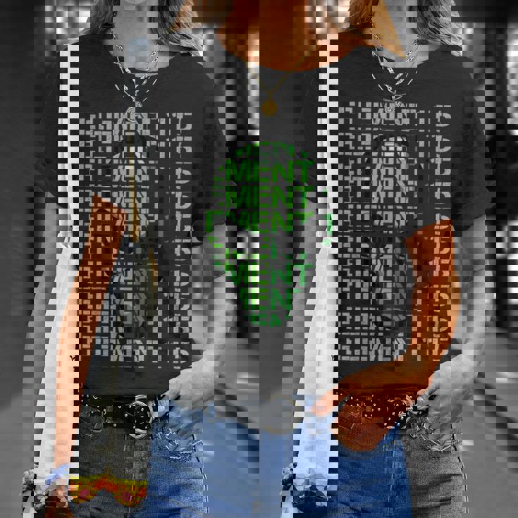 エレメント 115 ウンンペンティウム エリア 51 コンスピラシー セオリー エイリアン Ufo Tシャツ 彼女への贈り物