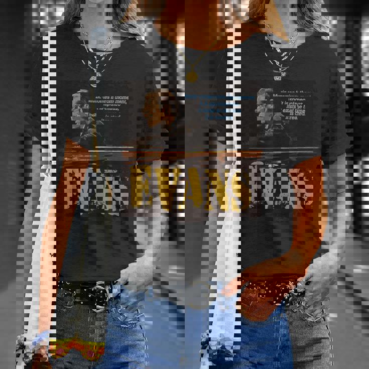 エヴァンス ジャズ 知恵 ピアニスト ミュージシャン Tシャツ 彼女への贈り物