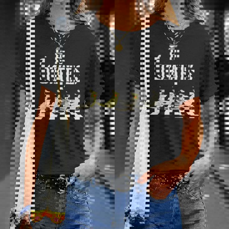 オカメインコ、かわいいオカメインコ、鳥好きの面白いギフト。 Tシャツ 彼女への贈り物