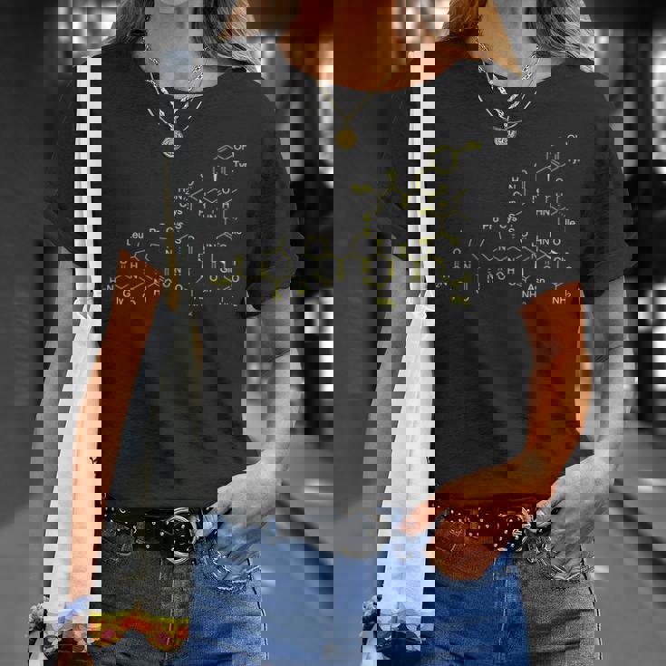 オキシトシン分子愛化学の先生 Tシャツ 彼女への贈り物