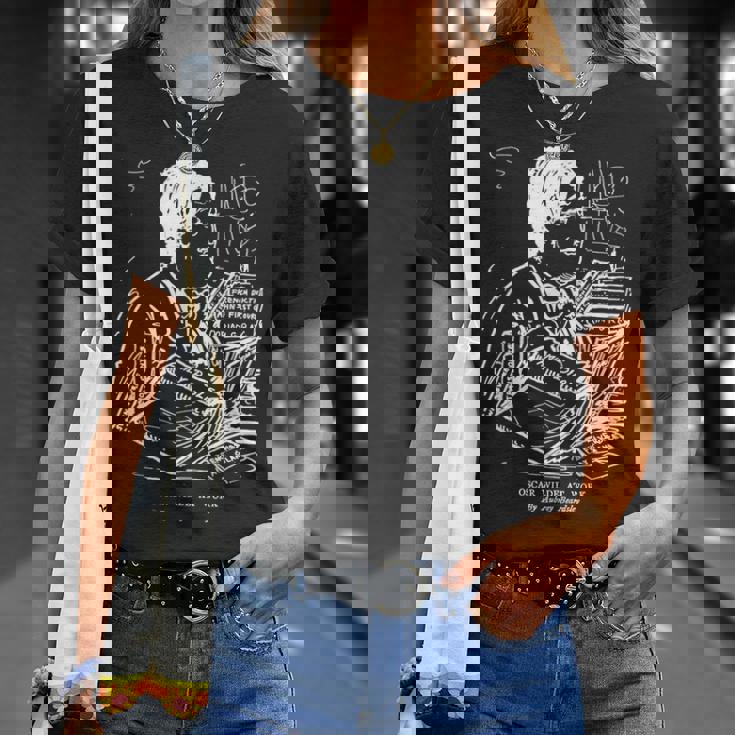 オスカー・ワイルド At Work By オーブリー・ビアズリー 1893 Tシャツ 彼女への贈り物