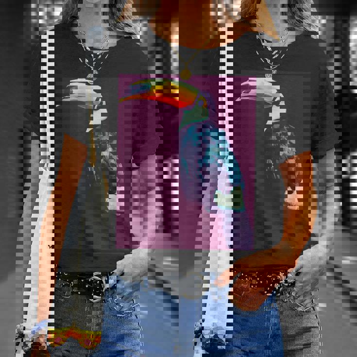 オニオオハシ 鳥 Tシャツ 彼女への贈り物