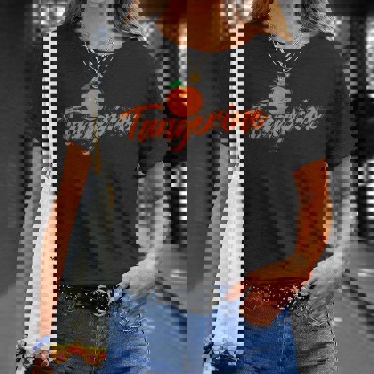 オレンジビタミンが豊富なディライト Tシャツ 彼女への贈り物