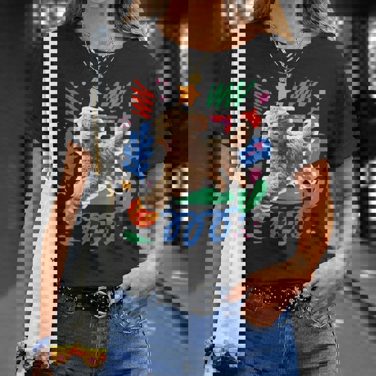 オーストラリアンラブラドゥードル 遊び心のあるデザイン犬 Tシャツ 彼女への贈り物