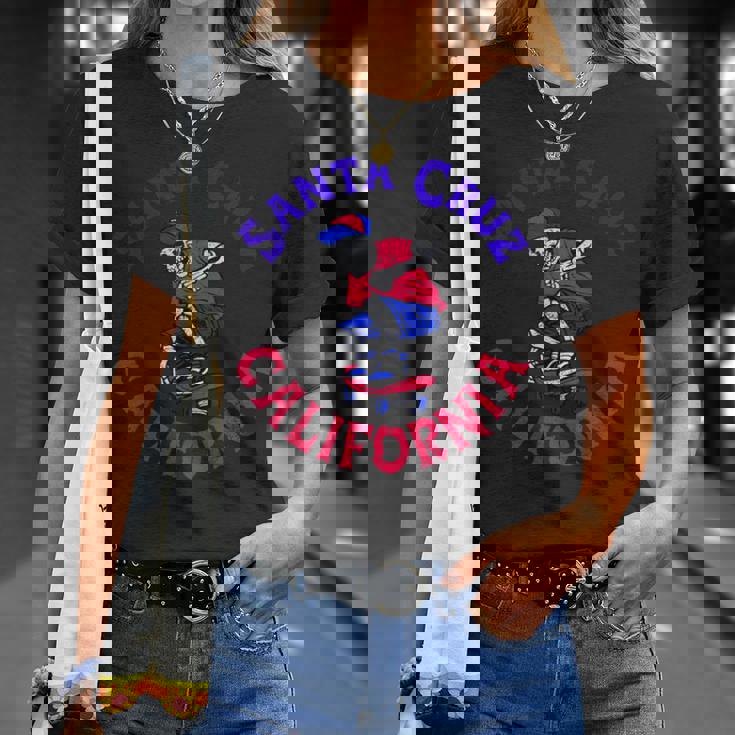 オールアメリカンスケーターサンタクルーズ Tシャツ 彼女への贈り物