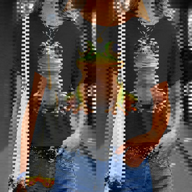 カエル アマガエル 赤ちゃんカエル かわいいカエル Tシャツ 彼女への贈り物