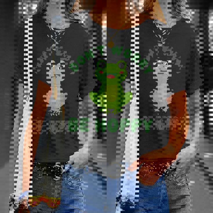 カエルの愛好家や教育者向けのかわいいカエルの先生のデザイン。 Tシャツ 彼女への贈り物