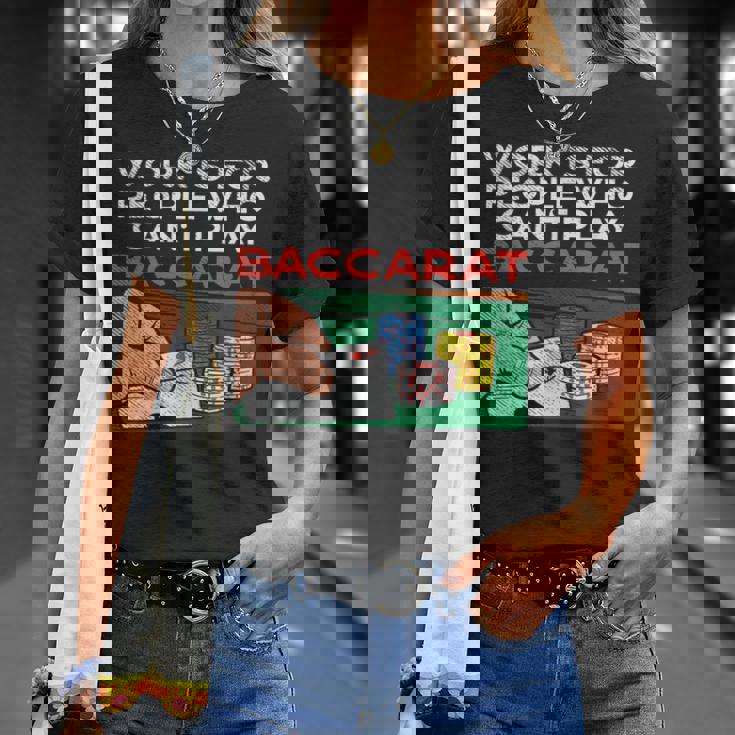 カジノバカラ ギャンブルデザイン ラスベガス、ギャンブラーベッティング Tシャツ 彼女への贈り物