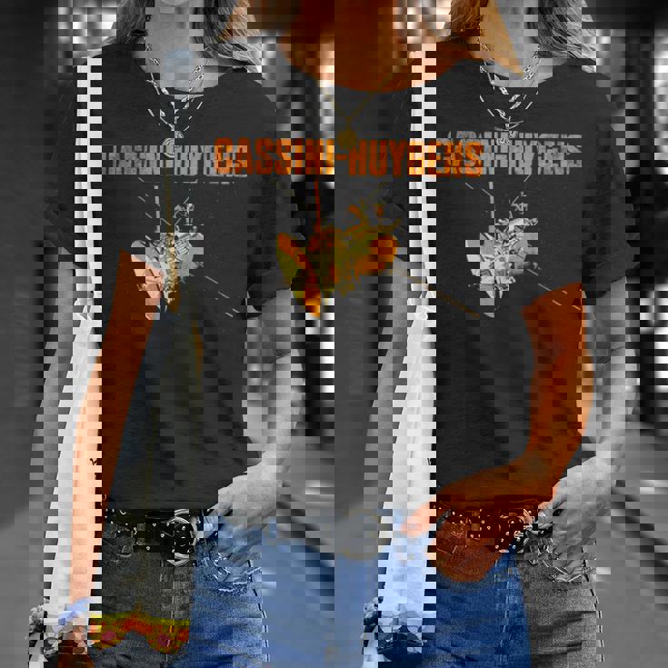 カッシーニ・ホイヘンス宇宙探査機 土星太陽系天文学 Tシャツ 彼女への贈り物