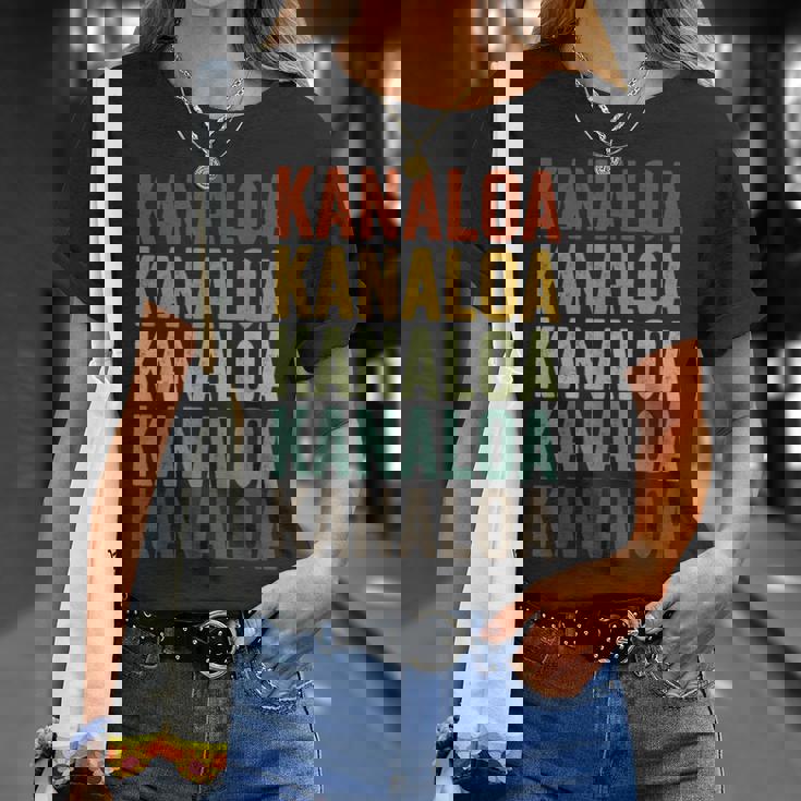 カナロア ハワイ ハワイアン 海の神 Tシャツ 彼女への贈り物