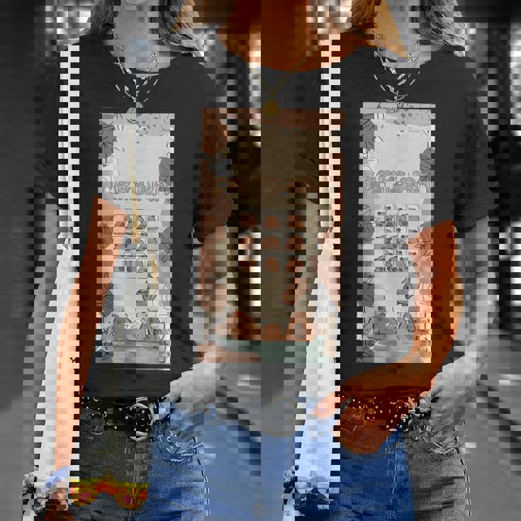 カピバラ カピバラ かわいい トロピカル 夏 Tシャツ 彼女への贈り物