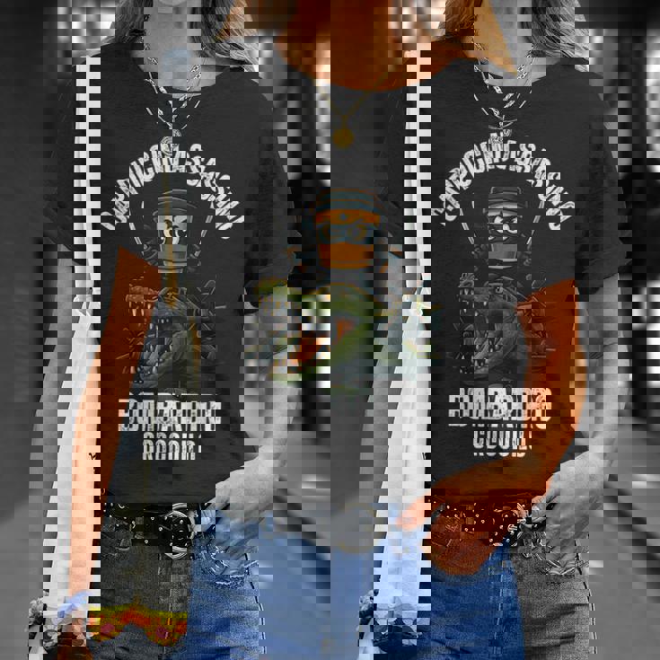 カプチーノ アサシーノ ボンバルディーロ クロコディロ イタリアン ブレイン Tシャツ 彼女への贈り物