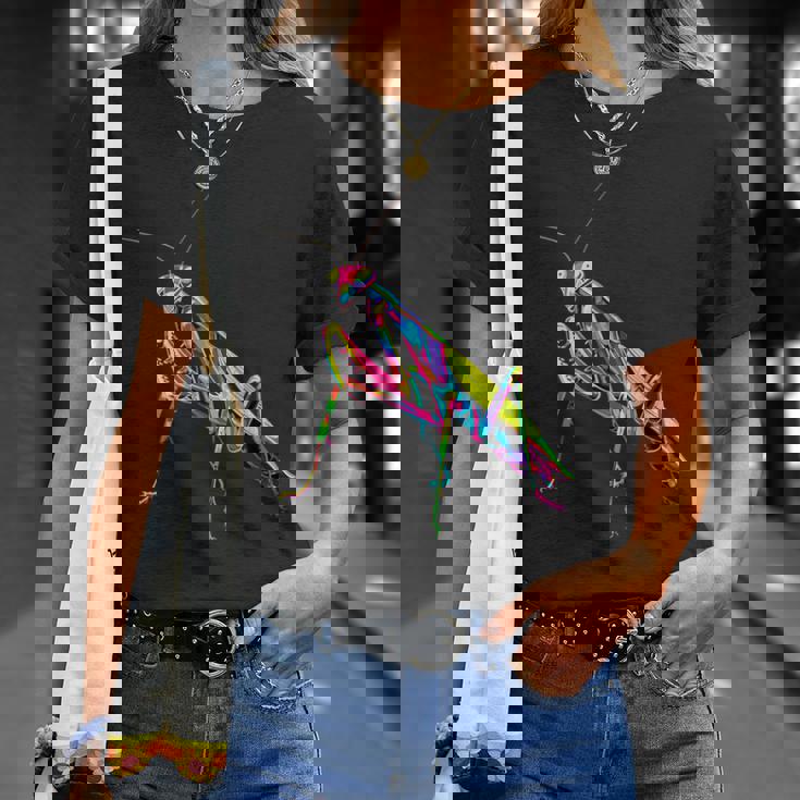 カマキリ カマキリ類 昆虫学 カマキリ Tシャツ 彼女への贈り物