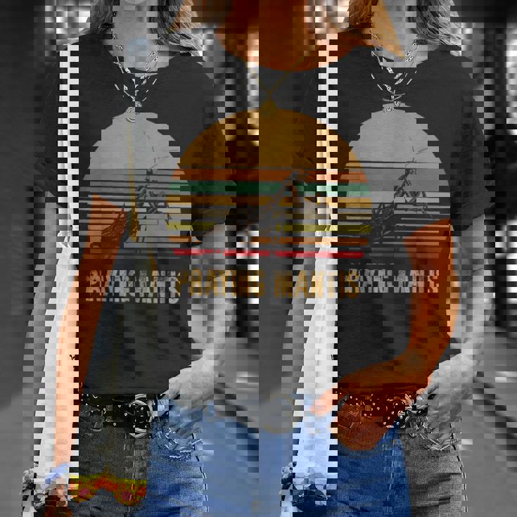 カマキリ 虫好き カマキリ 捕食昆虫 虫 Tシャツ 彼女への贈り物