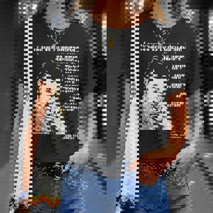 カルバン・ミラtシャツ ニコラ・テスラ Tシャツ 彼女への贈り物