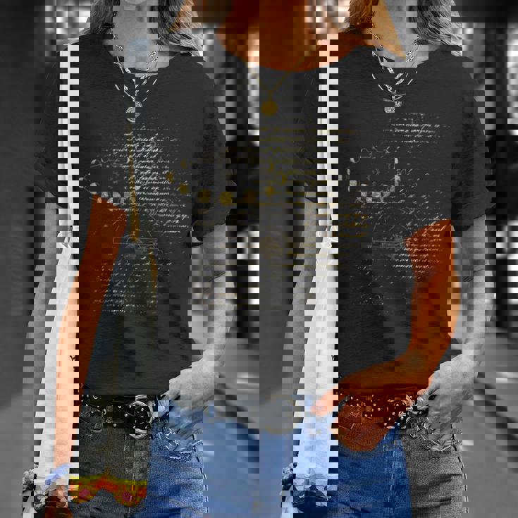 ガリレオ 物理学者 哲学者 天文学 数学 科学 Tシャツ 彼女への贈り物