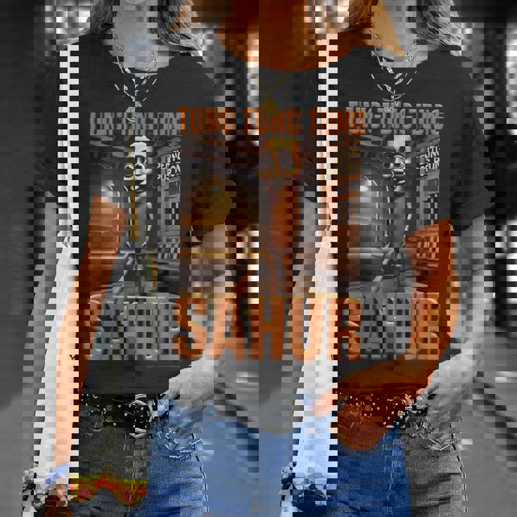 キッズ トレンド ミーム ブレイン イタリアン トゥング トゥン サフール Tシャツ 彼女への贈り物