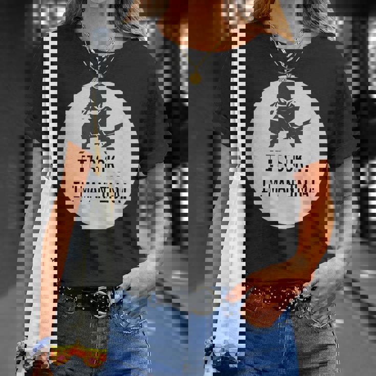 キッズ ファニーニンジャ キッズシャツ ノベルティ 忍者 幼児 男の子 Tシャツ 彼女への贈り物