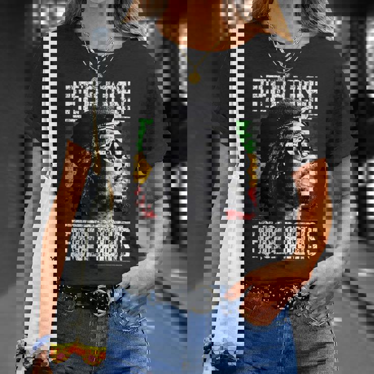 キム・ゴットレイブ・ウォーカーによるピーター・トッシュの平等な権利写真 Tシャツ 彼女への贈り物