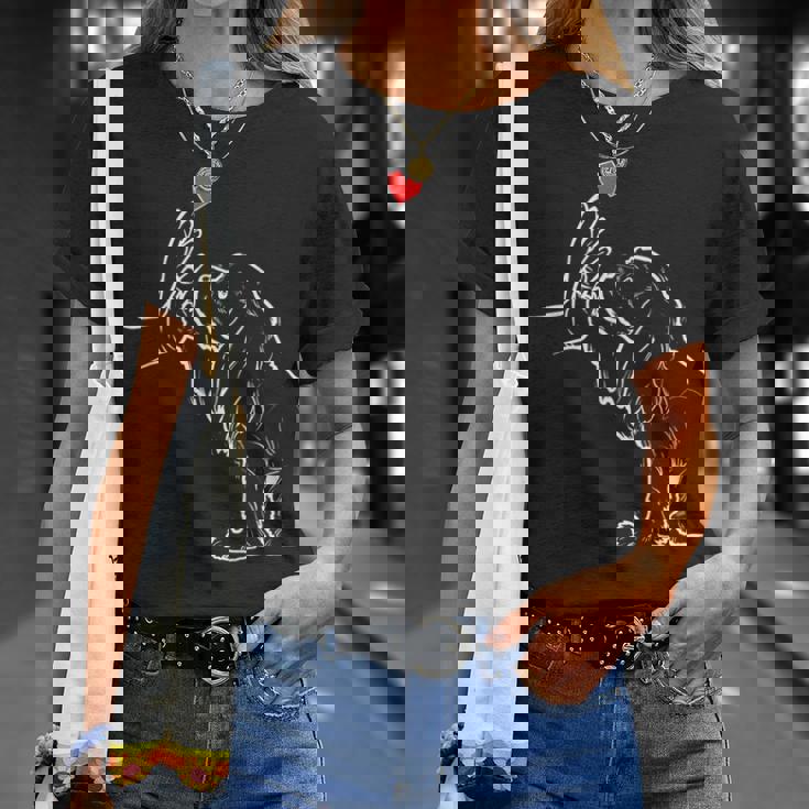 キャバリアキングチャールズスパニエルラブかわいいスパニエル Tシャツ 彼女への贈り物