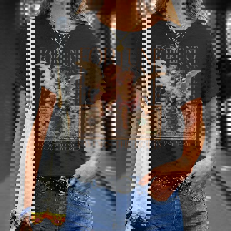 キューピッドとサイケ 2人の天使の赤ちゃん ドルフォーチュンアート Tシャツ 彼女への贈り物