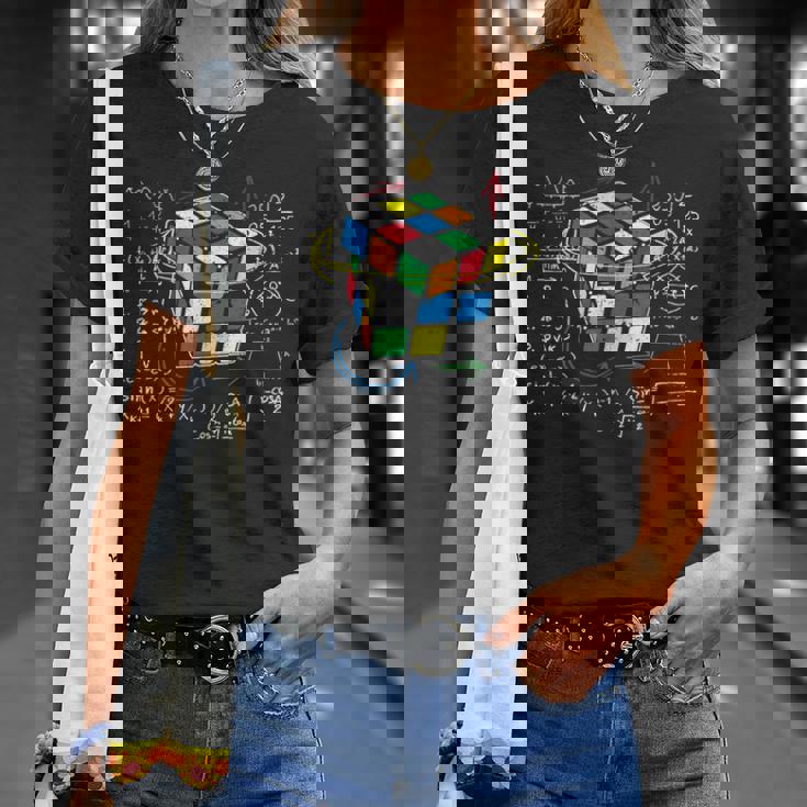 キューブマジック 数学方程式 Tシャツ 彼女への贈り物