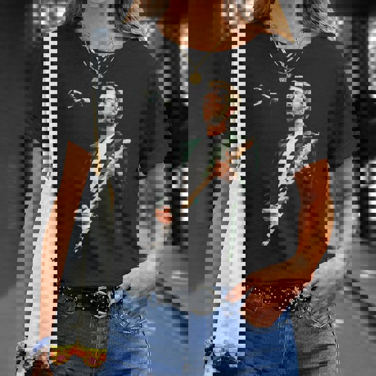 ギタリスト エリック・クラプトン・ブルース ライヴ・シェフィールド 1993 Tシャツ 彼女への贈り物