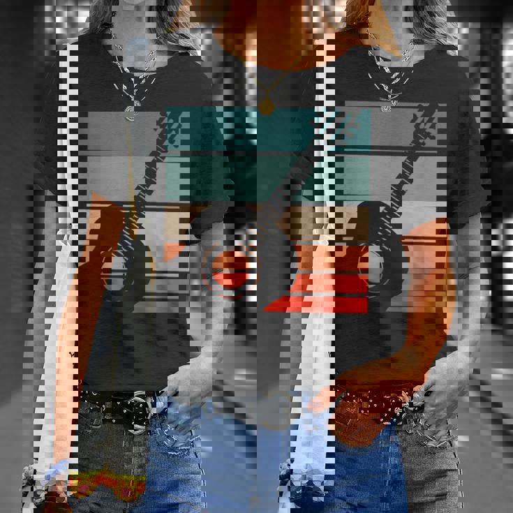 ギター レトロスタイル ビンテージ Tシャツ 彼女への贈り物