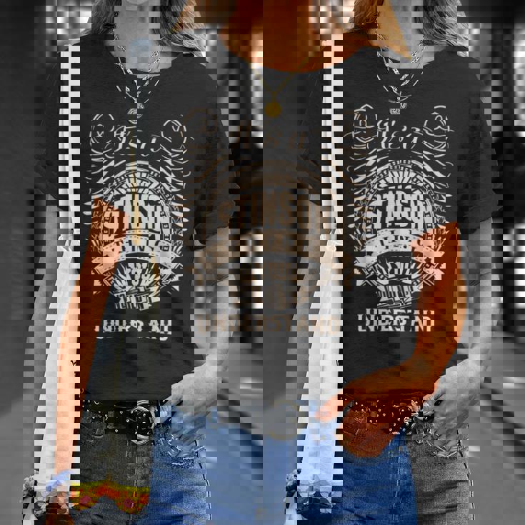 ギフトには理解できないスティンソンです。 Tシャツ 彼女への贈り物