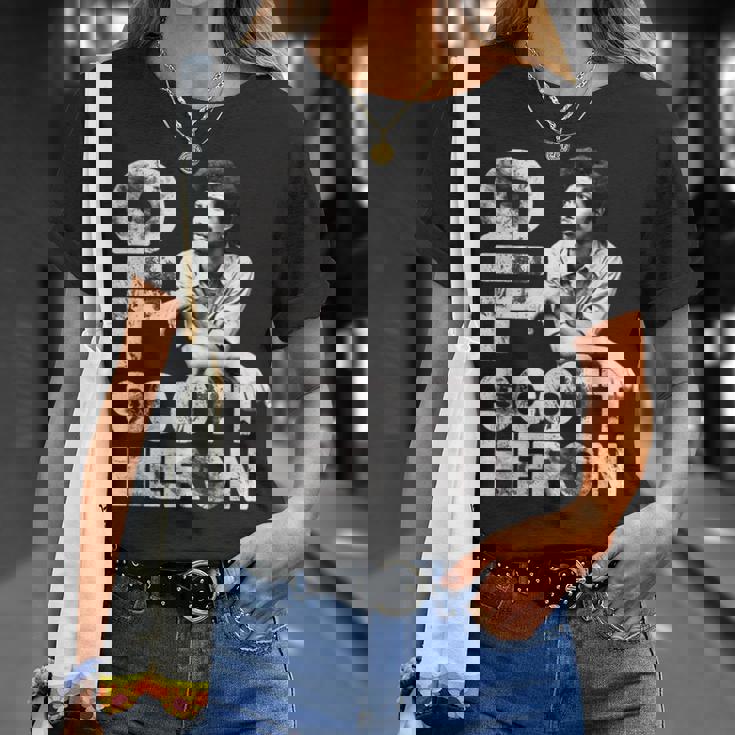 ギルスコットヘロン_003 Tシャツ 彼女への贈り物