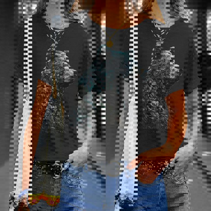 クマ、動物好き、動物クマ Tシャツ 彼女への贈り物