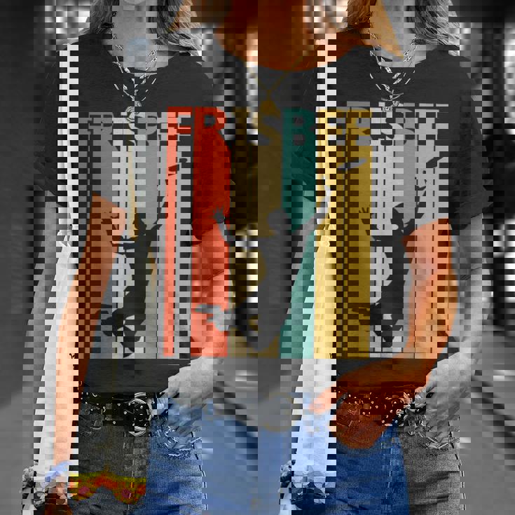 クラシック フリスビー スポーツ ヴィンテージ Tシャツ 彼女への贈り物