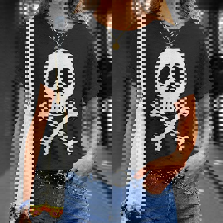 クラシック 宇宙 海賊 パンク スカル キャプテン ハロウィン Tシャツ 彼女への贈り物