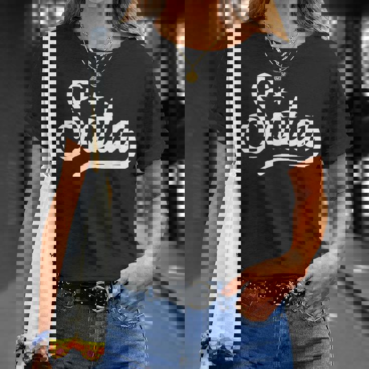 クラシックなミネソタ・ソタ州スクリプト 北極星 Tシャツ 彼女への贈り物