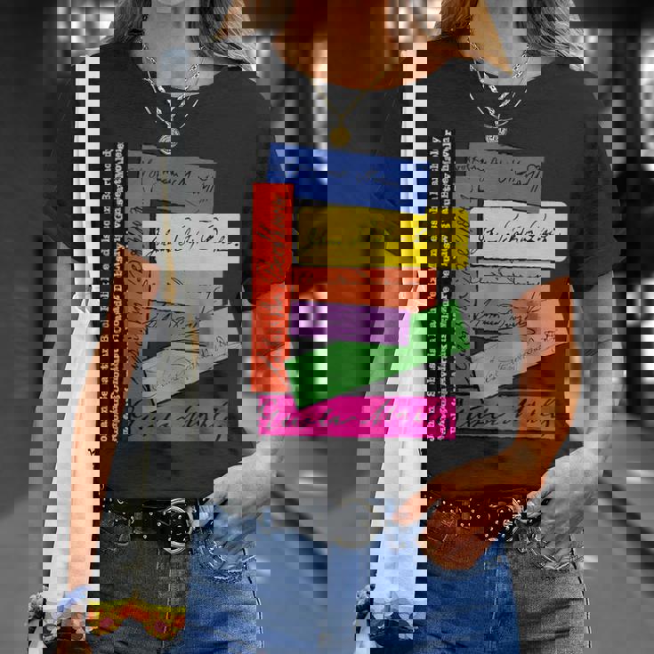 クラシック音楽作曲家 バッハ・ベートーヴェン・グスタフ・マーラー Tシャツ 彼女への贈り物