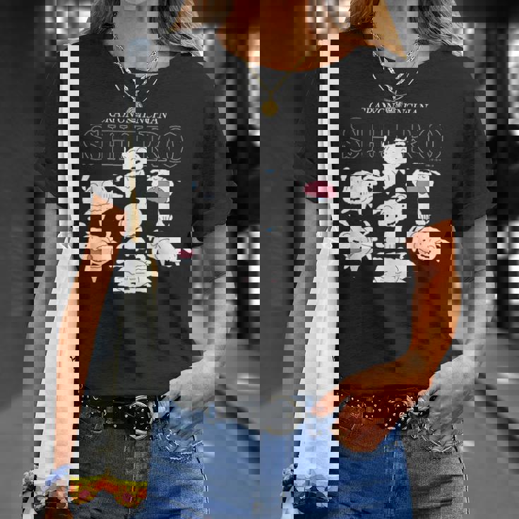 クレヨンしんちゃん いろいろシロ Tシャツ 彼女への贈り物