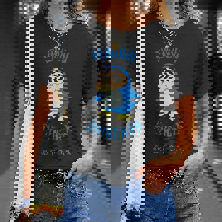 クレヨンしんちゃん ぺんぎんしんちゃん ワンポイント Tシャツ 彼女への贈り物