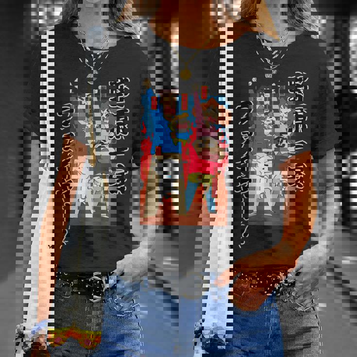 クレヨンしんちゃん 野原一家ファイヤー！！ Tシャツ 彼女への贈り物